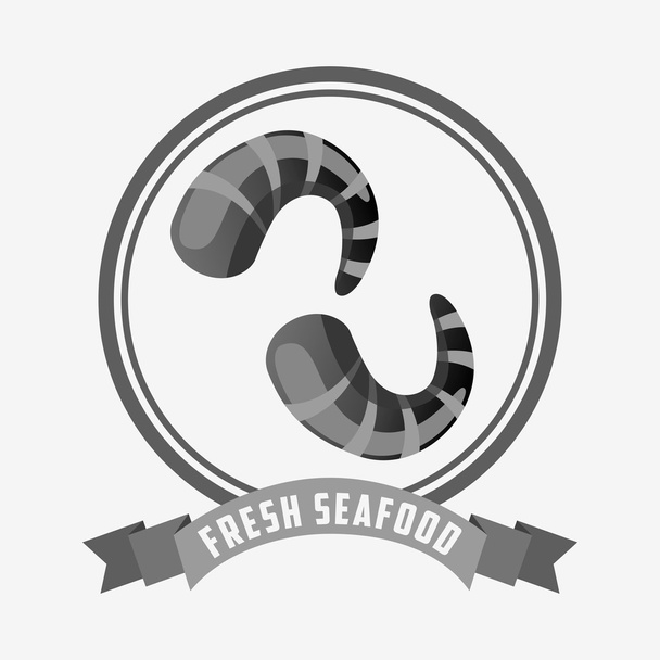 海フード デザイン - ベクター画像