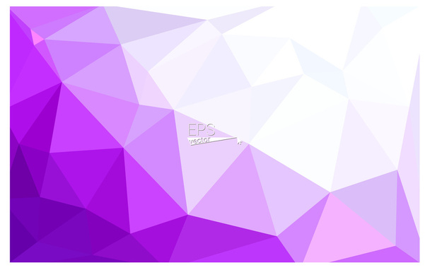 Rosa geométrico arrugado triangular bajo poli origami estilo gradiente ilustración fondo gráfico. Diseño poligonal vectorial para su negocio
. - Vector, Imagen
