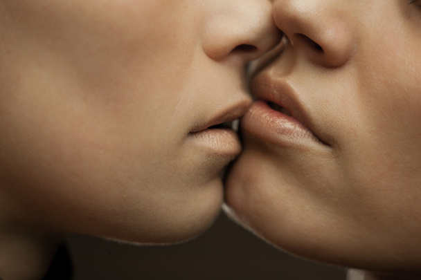 Lábios suaves
 - Foto, Imagem