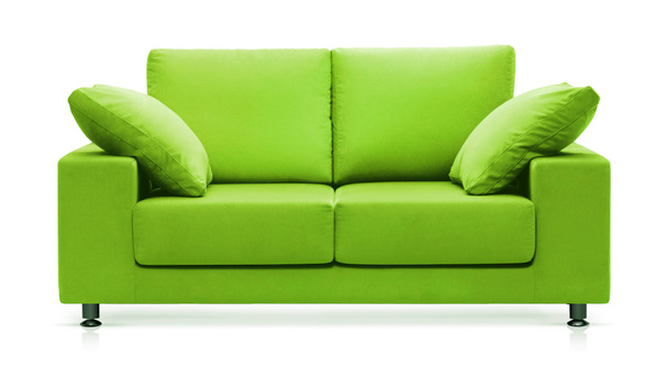 grüne Couch - Foto, Bild