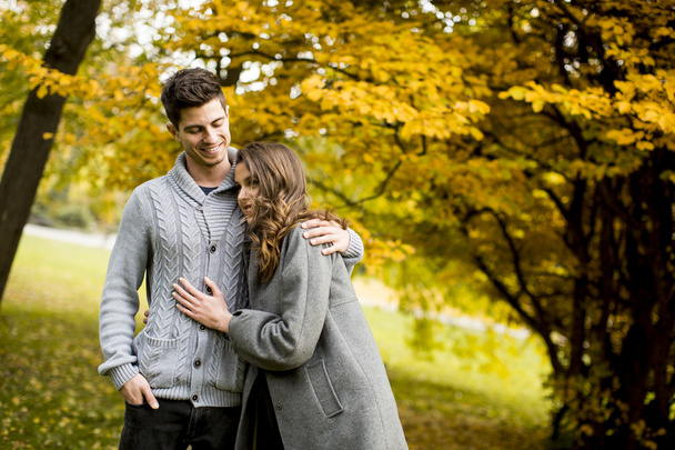 Young couple in the park - Photo, image