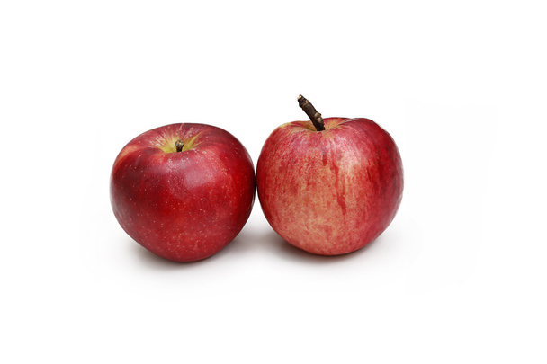 Dos manzanas rojas
 - Foto, imagen