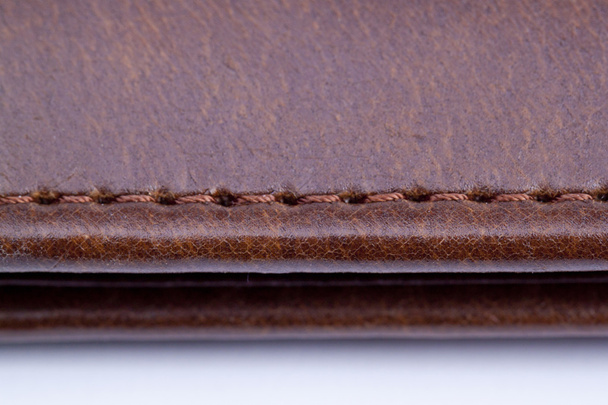 Brown leather - Photo, Image