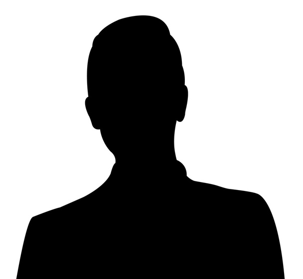 een man silhouet vector - Vector, afbeelding