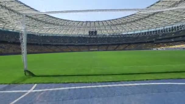 Légi olimpiai stadion. Maraton. Kijev olimpiai nap - Felvétel, videó