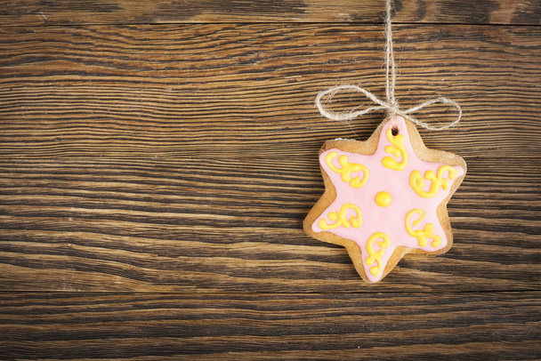 Рождественская пряничная звезда
 - Фото, изображение