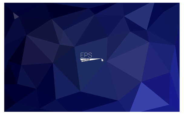dunkel lila geometrisch zerrumpelt dreieckig niedrigen Poly Origami-Stil Farbverlauf Illustration grafischer Hintergrund. - Vektor, Bild