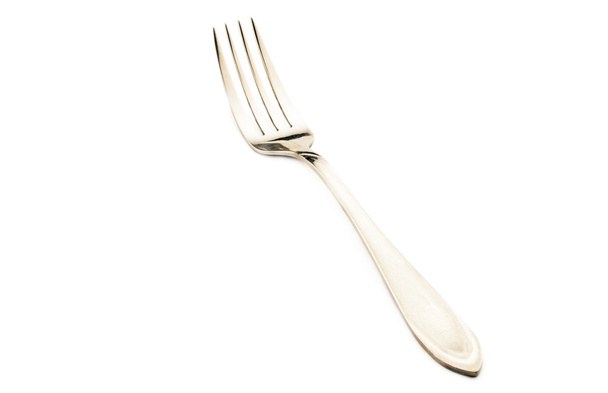 Chrome fork for eating  - Photo, Image