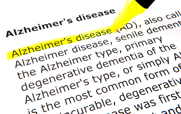 Alzheimer hastalığı - Fotoğraf, Görsel