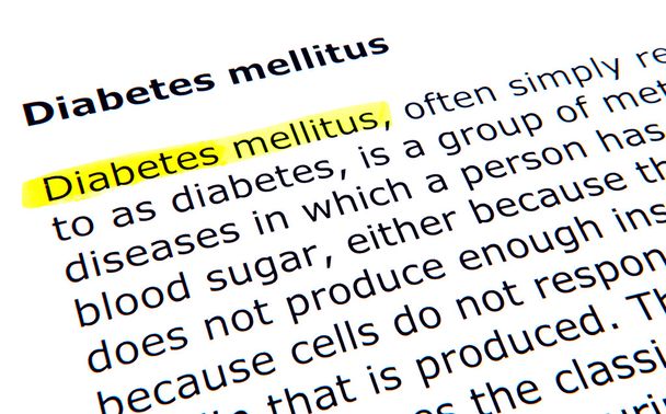 Diabetes mellitus - Foto, afbeelding