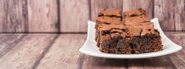 Leckere Brownie-Kuchen - Foto, Bild