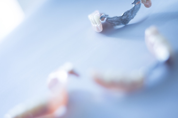 Removable partial dentures - Photo, Image