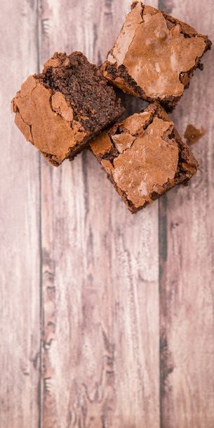 Leckere Brownie-Kuchen - Foto, Bild