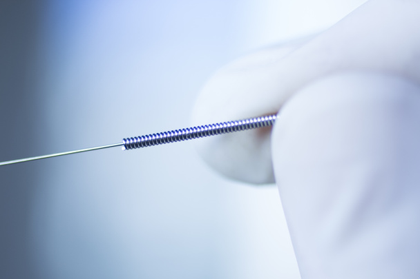 Acupunctuur naalden dry needling - Foto, afbeelding