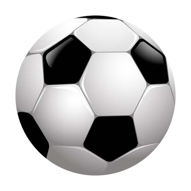 Ποδόσφαιρο - μπάλα ποδοσφαίρου - Διάνυσμα, εικόνα