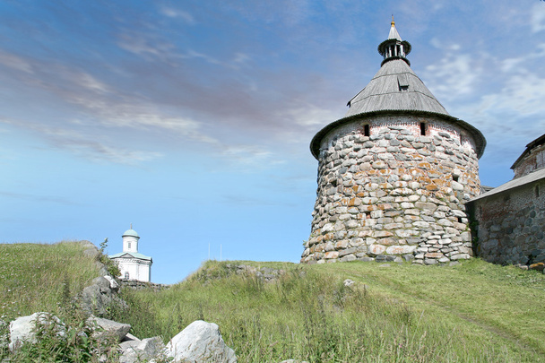 Korozhnaya tower of the Solovetsky monastery - 写真・画像