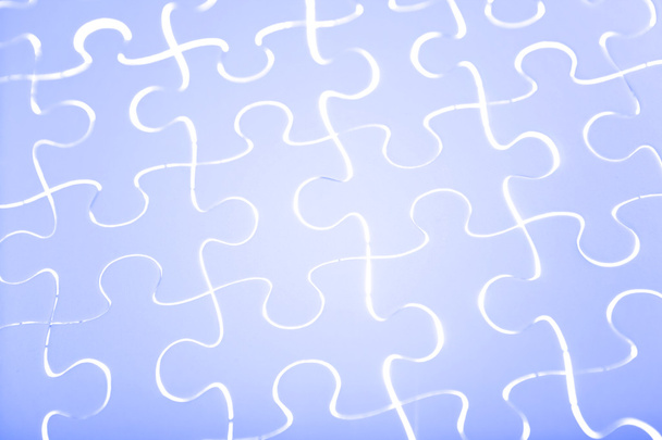 Puzzle v modré - Fotografie, Obrázek