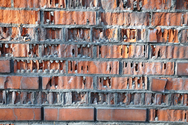 An old brick wall. Texture. - Foto, afbeelding