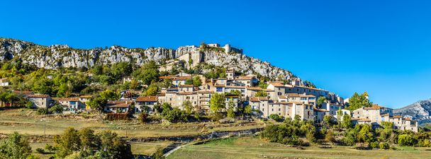 Trigance Village And Castle-Provence, Ranska
 - Valokuva, kuva