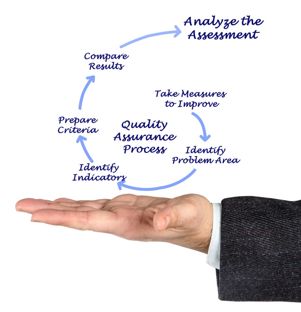 Diagram procesu zajištění kvality - Fotografie, Obrázek