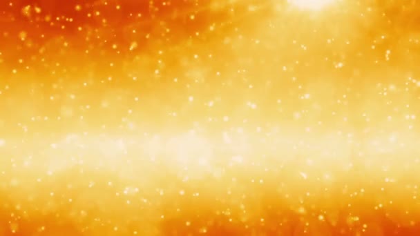 Arany részecskék háttér - Felvétel, videó
