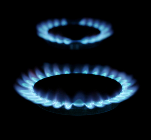 Llamas de gas
 - Foto, imagen