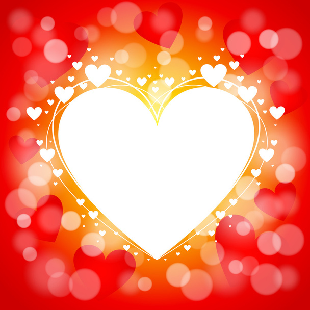 Valentines Day background - Vector, Image