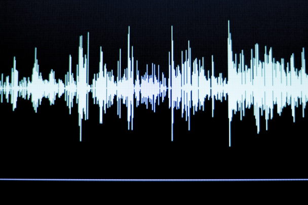 オーディオ スタジオ音声録音サウンド ウェーブ - 写真・画像