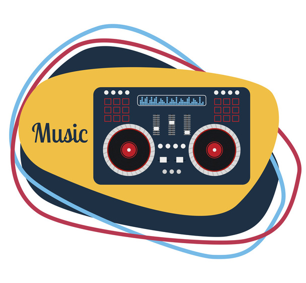 Music icons design - Vector, Image