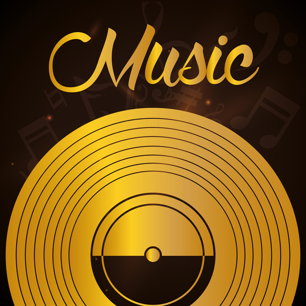 Дизайн музыкальных икон
 - Вектор,изображение