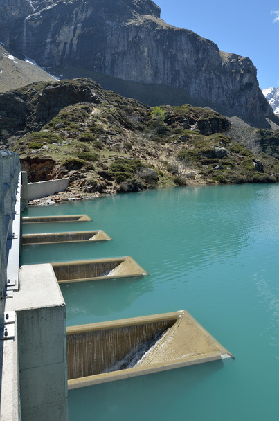 Gloriettes dam in de Franse Pyreneeën - Foto, afbeelding