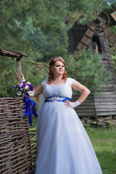 Beautiful bride on wedding day - 写真・画像