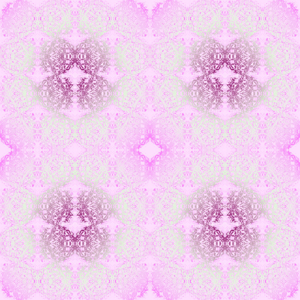 Wzór różowy fioletowy zielony - Zdjęcie, obraz
