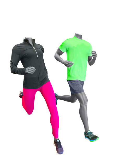 Two running mannequins - Photo, Image
