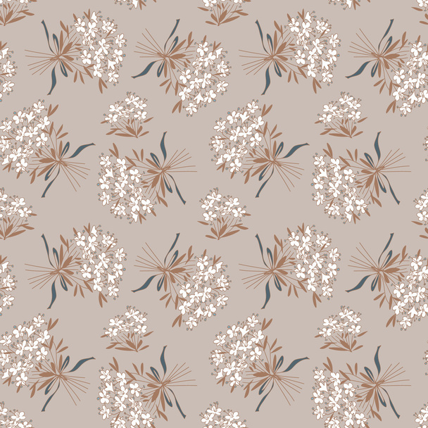 Seamless Pattern with Flowers Bouquet - Foto, immagini