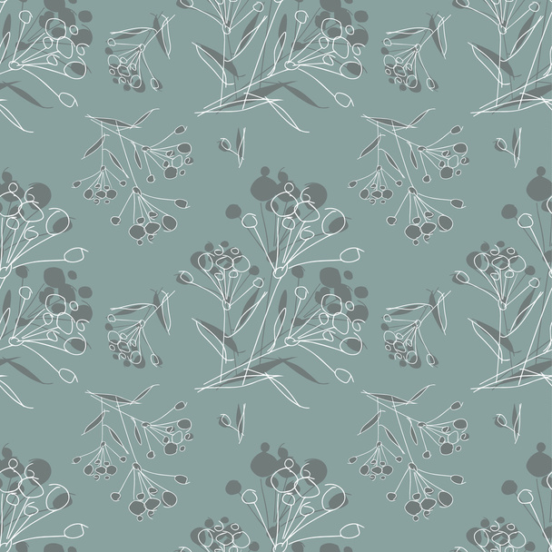 Seamless Pattern with Berries - Foto, Imagem