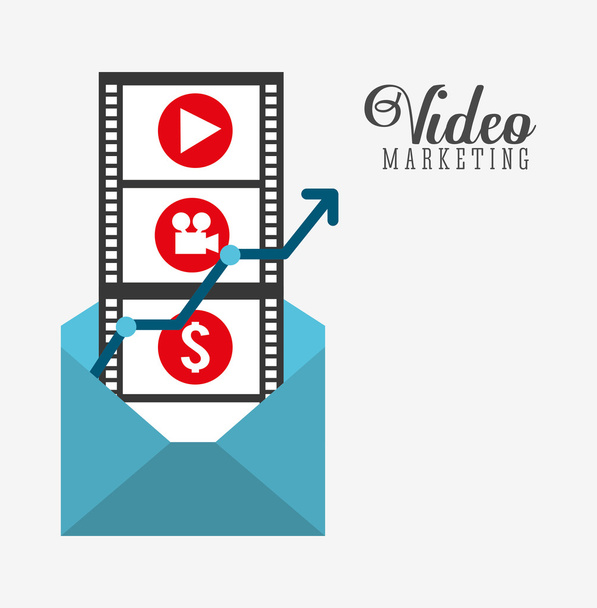 diseño de video marketing
  - Vector, Imagen