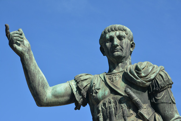 Keizer Caesar Augustus Trajanus de Veroveraar - Foto, afbeelding
