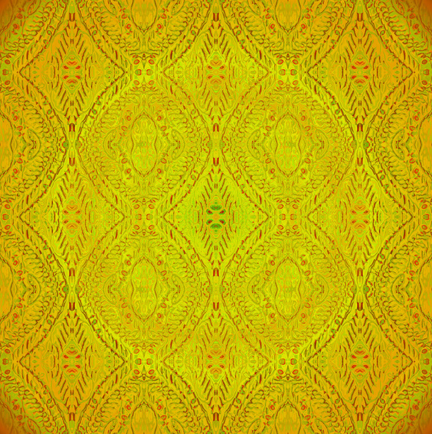 Seamless pattern yellow brown - Photo, Image