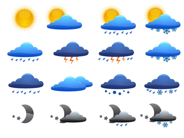 Weather Set - Vector, Image