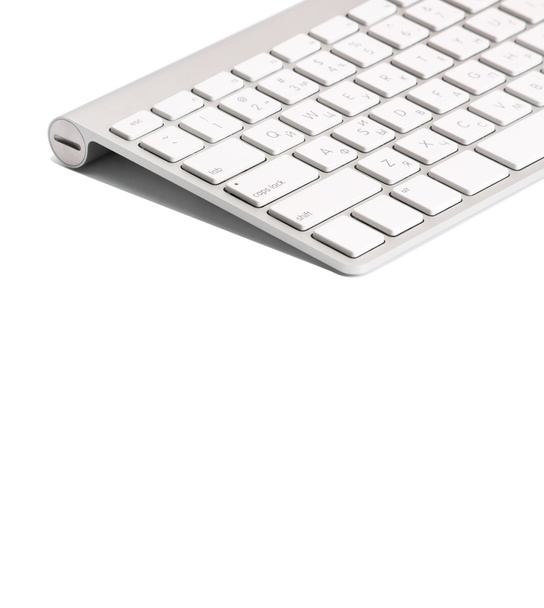 Tastiera del computer. Isolato su bianco
  - Foto, immagini