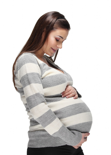 Happy pregnant woman - Foto, imagen