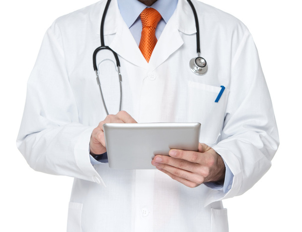 Médecin avec tablette numérique
 - Photo, image