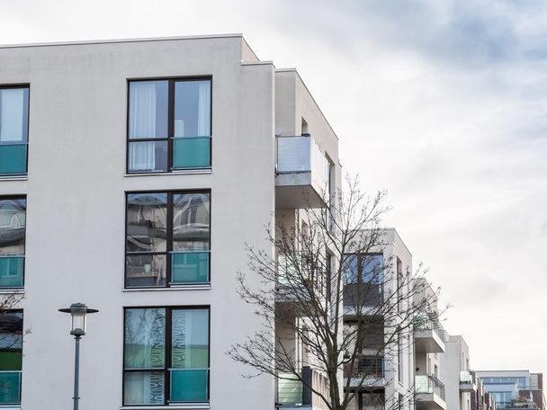 Low Rise Apartment Buildings with Balconies - Foto, Imagem