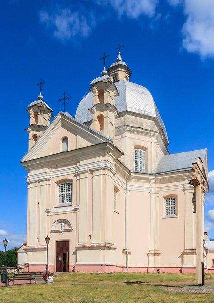 Holy Trinity Katolik Kilisesi. Liskiava. Litvanya - Fotoğraf, Görsel