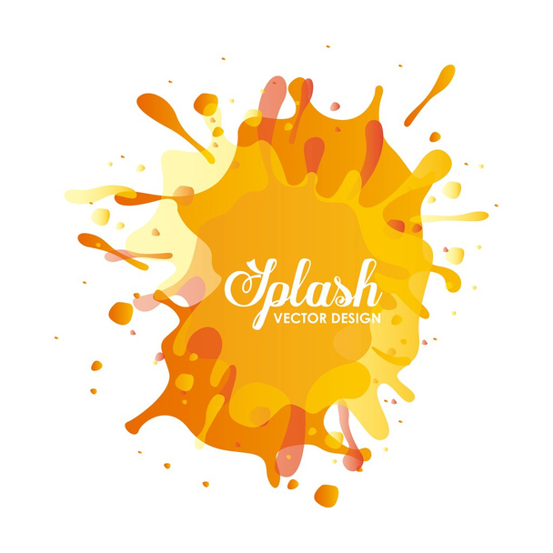 Splash-Konzeption - Vektor, Bild