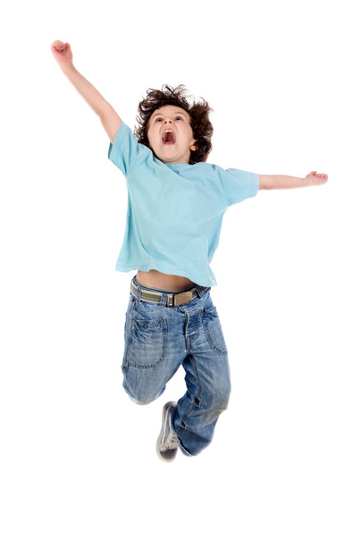 Child jumping - Zdjęcie, obraz