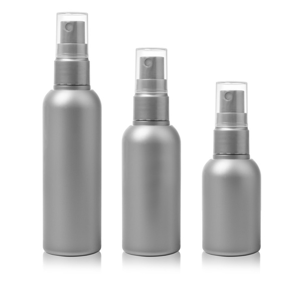 Frascos de spray cosméticos
 - Foto, imagen
