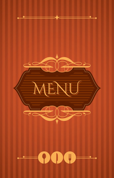 wygląd menu restauracji - Wektor, obraz