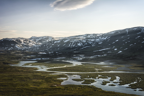 Landscape in Lapland, Sweden - Fotó, kép